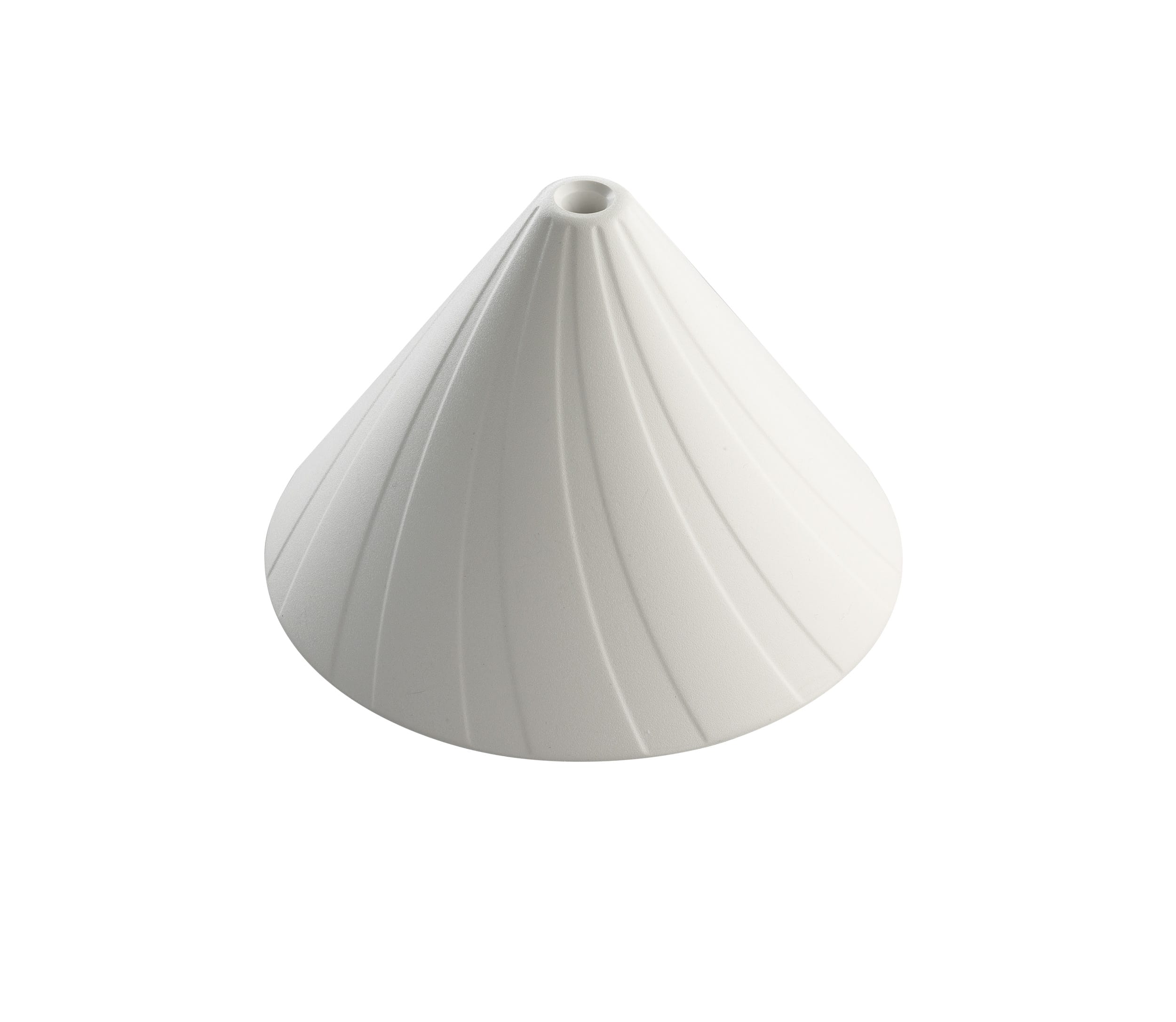 LE PROLUNGHE SAS - PRG1366 ROSONE CONICO BN D. 110MM - H. 73MM