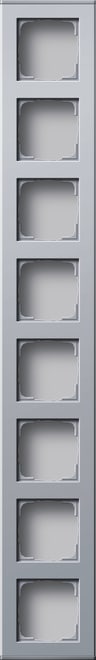 GIRA - GIR136626 8X PROFILO 55 ALLUMINIO