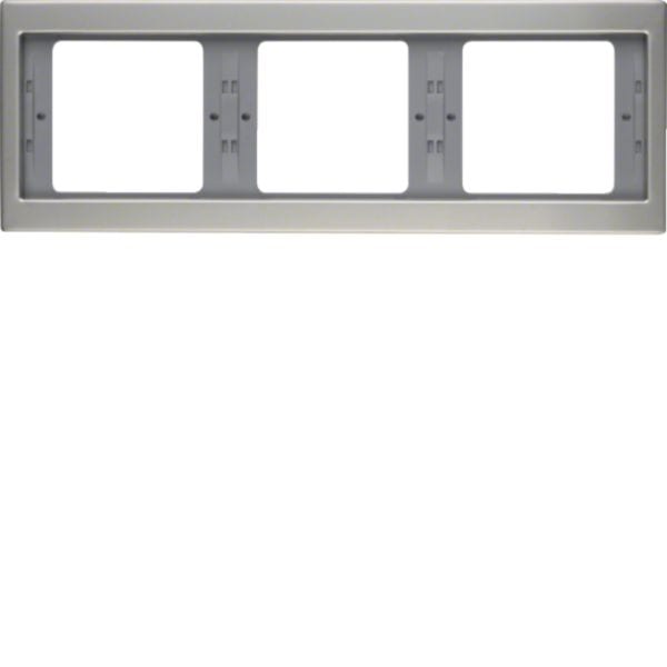 BERKER - BRK13737004 CORN.3P X MONT.ORIZZ.K5 INOX, MET.OP.