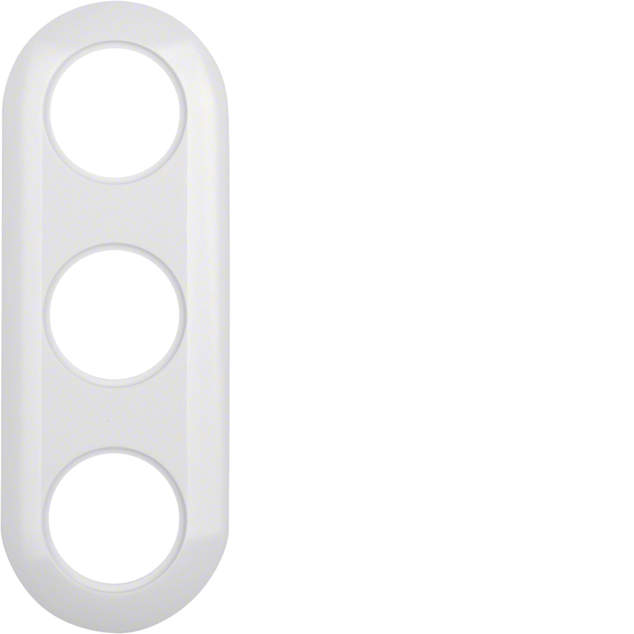 BERKER - BRK138139 CORNICE 3P SERIE 1930 BIA.POL. LUCIDO