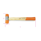 BM SPA - BMM013900045 Mazzuole con battenti intercambiabili in poliuretano manico in legno