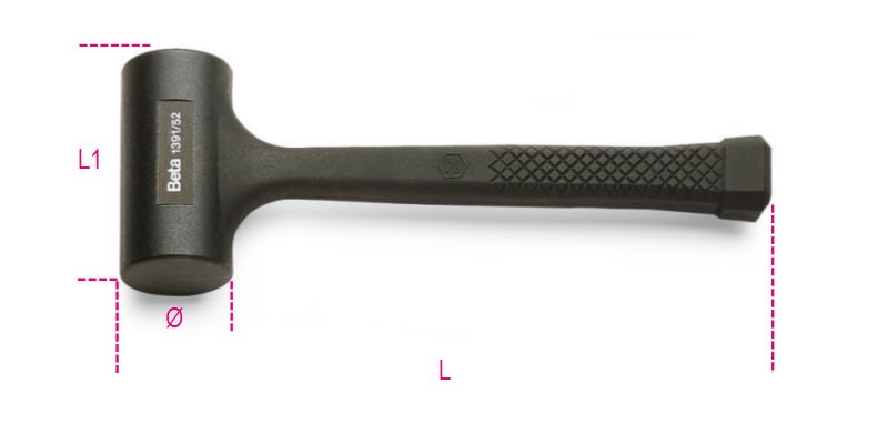 BM SPA - BMM013910165 MAZZUOLE GOMMA ANTIRIMBALZO 65