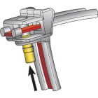 HELLERMANNTYTON Srl - HEE121-63519 Fascetta a pistone KR 360x6.0 nat KR6/35