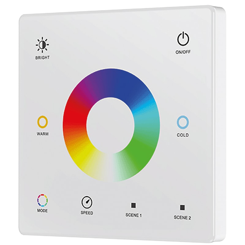 ELCART DISTRIBUTION - ERT132210700 RADIOCOMANDO TOUCH PANEL RGB+CCT