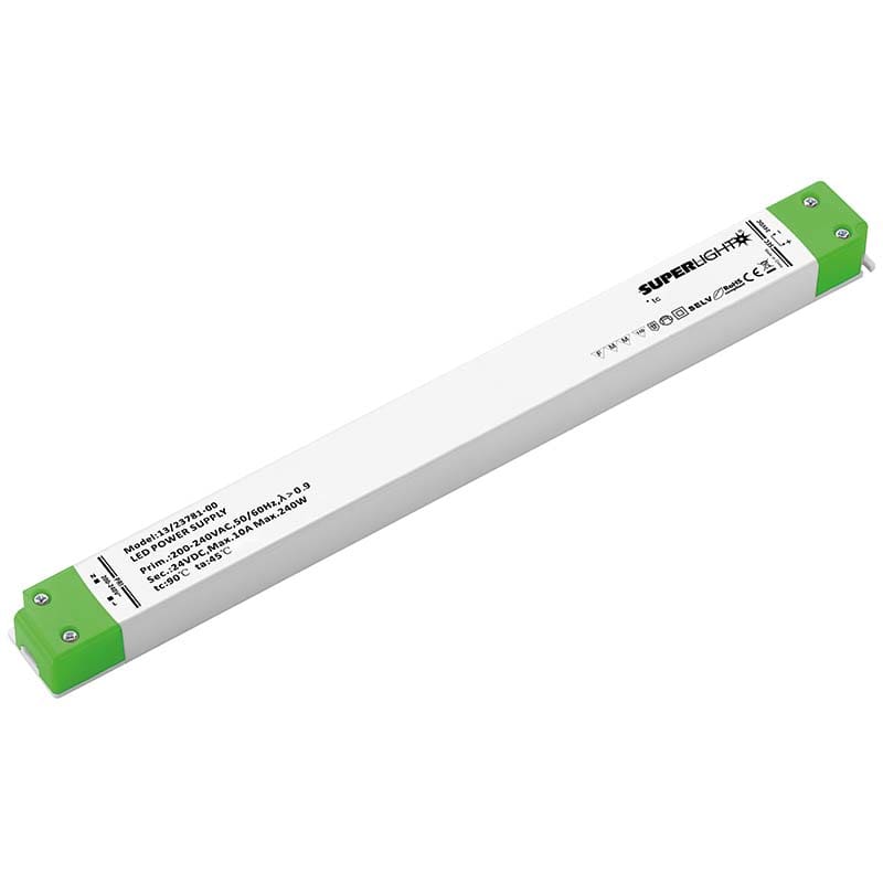 ELCART DISTRIBUTION - ERT132378100 LED DRIVER 240W 24VCC SLIM LINEAR