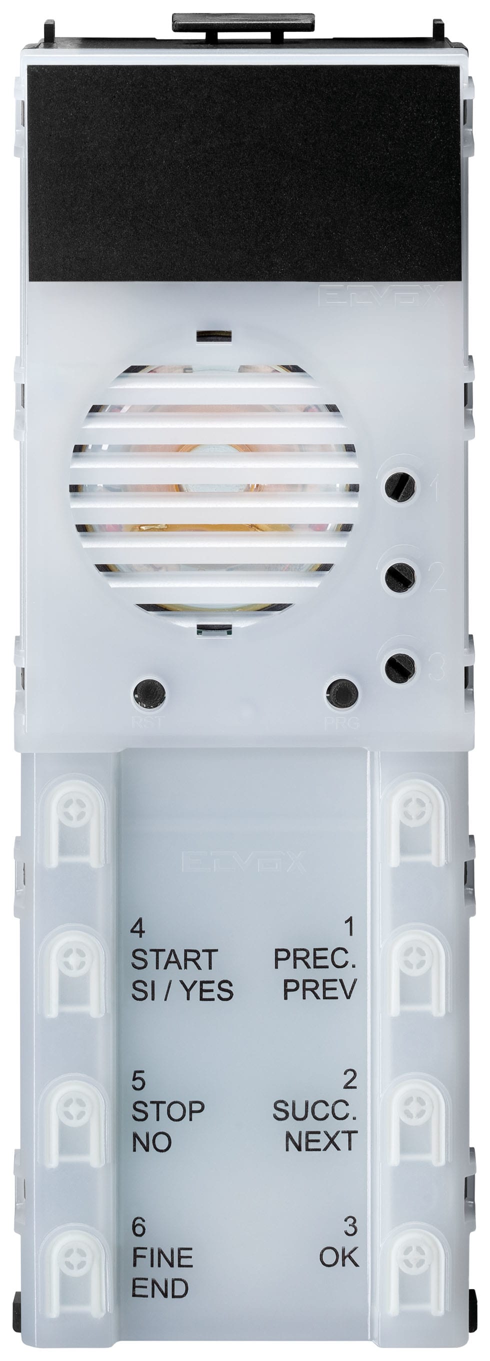 VIMAR SPA - VIW13F3.B Unità 2F+ audio LED b.co 8 pulsanti