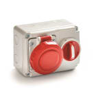 ROSI MATERIALE ELETT - RCO14.3432R6 PRESE BLOCCATE CON FONDO IP67 5P 32A 380