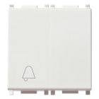VIMAR SPA - VIW14008.2.C PULSANTE 1P NO 10A CAMPANELLO 2M BIANCO