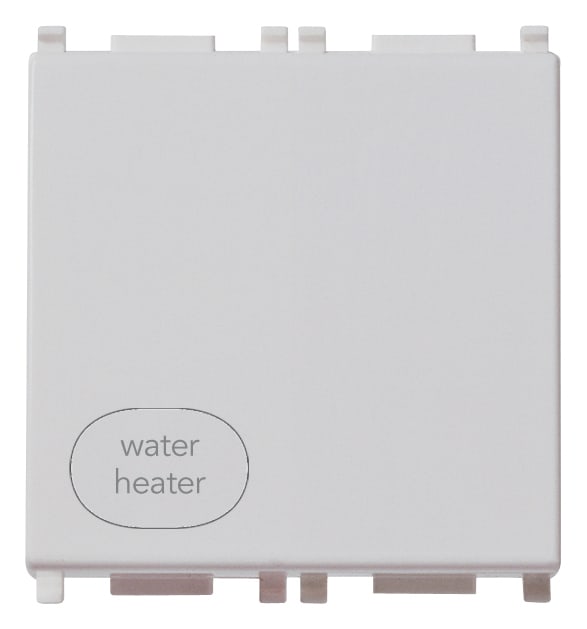 VIMAR SPA - VIW14016.2.WH.SL INTERRUTTORE 2P 20AX WAT./HEAT.2M SILVER