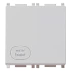 VIMAR SPA - VIW14016.2.WH.SL INTERRUTTORE 2P 20AX WAT./HEAT.2M SILVER