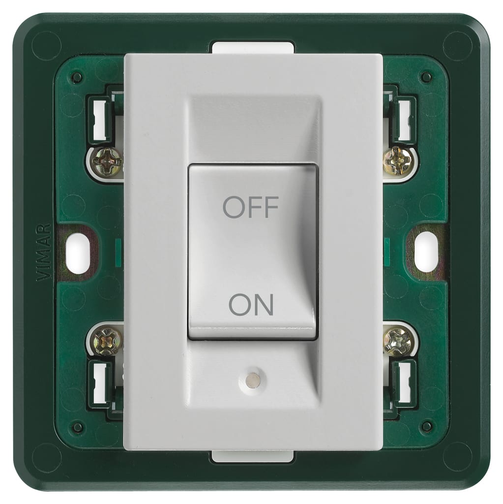 VIMAR SPA - VIW14018.SL INTERRUTTORE 2P 45A SILVER