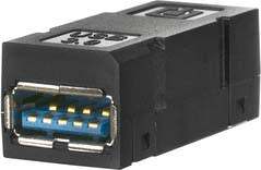Metz - MEZ1401U10812KI E-DAT Industry USB A 3.0 coupler insert