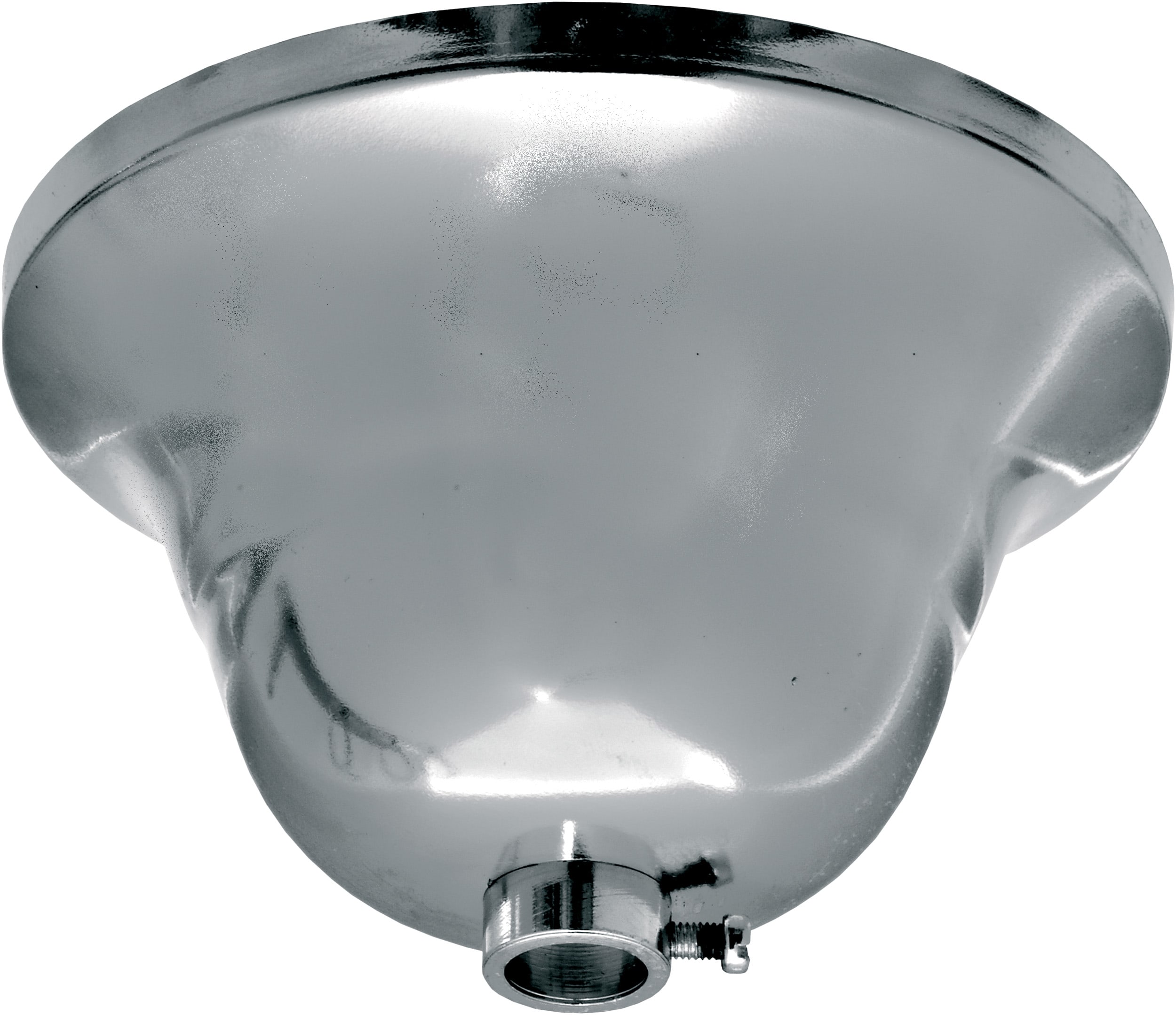 LE PROLUNGHE SAS - PRG1402 ROSONE CROMATO CON BLOCCO D.90 H58 MM