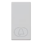 VIMAR SPA - VIW14021.C.SL TASTO 1M SIMBOLO CAMPANELLO SILVER