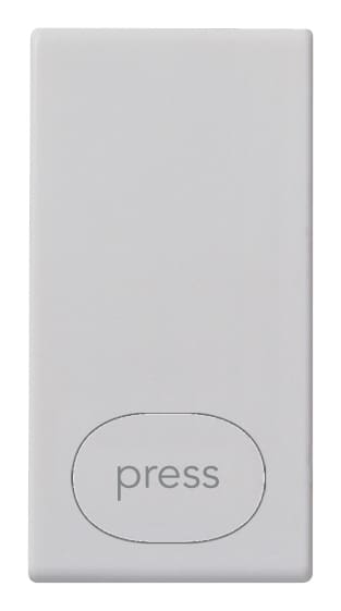 VIMAR SPA - VIW14021.PS.SL TASTO 1M PRESS SILVER