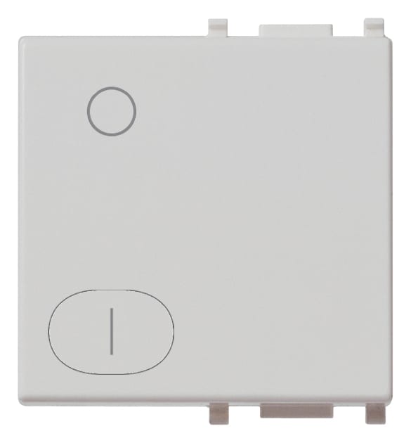 VIMAR SPA - VIW14022.99.SL TASTO 2M SIMBOLO O I SILVER