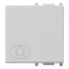 VIMAR SPA - VIW14022.L.SL TASTO 2M SIMBOLO LUCE SILVER