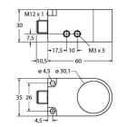 TURCK BANNER SRL - TUK14045 BI30R-W30-DAP6X-H1141