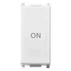 VIMAR SPA - VIW14056.34 Pulsante 1P NO+NC 10A simbolo ON bianco