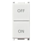 VIMAR SPA - VIW14058 DUE PULSANTI INDIPENDENTI 1P NO+NC 10A B