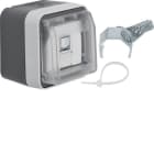 BERKER - BRK14093505 PR.RJ 8 POL SCHERM+ COP. CAT.6 W1 GRIGIO