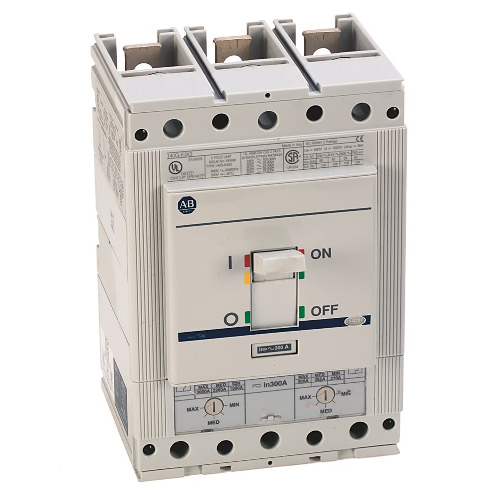 ROCKWELL AUTOMATION - RCK140G-K3F4-D40 140G 400A K FRAME MOLDED CASE CKT-BKR