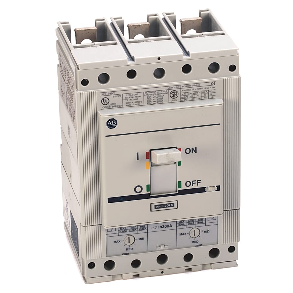 ROCKWELL AUTOMATION - RCK140G-K6F3-D30 400A K FRAME MOLDED CASE CKT-BKR
