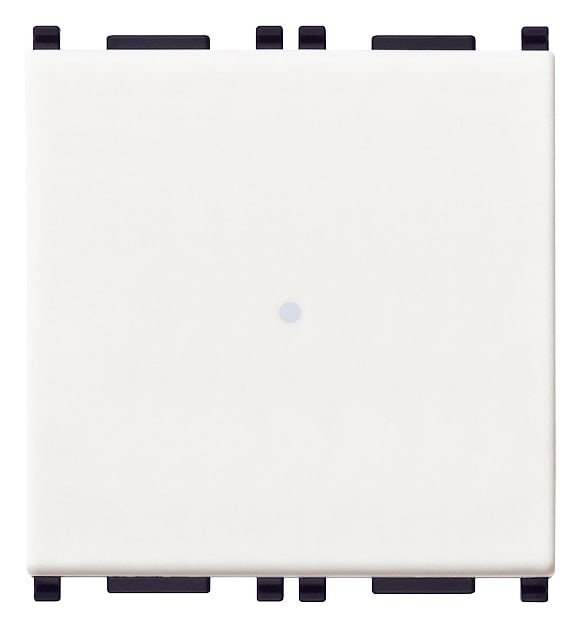 VIMAR SPA - VIW14108.2 Pulsante 1P NO 10A assiale 2M bianco