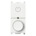 VIMAR SPA - VIW14136.AB.1 Dimmer rotativo 230Vantibatterico bianco