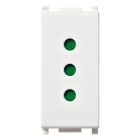 VIMAR SPA - VIW14201 PRESA 2P+T 10A P11 BIANCO