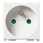 VIMAR SPA - VIW14212 PRESA SICURY 2P+T 16A FRANCESE BIANCO