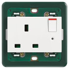 VIMAR SPA - VIW14221 PRESA 2P+T 13A INGLESE INTERR. BIANCO