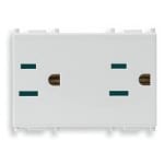 VIMAR SPA - VIW14243 Due prese SICURY 2P+T15A USA+SASO bianco