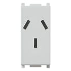 VIMAR SPA - VIW14250.SL PRESA SICURY 2P+T 10A ARGENTINO SILVER