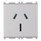 VIMAR SPA - VIW14262.SL PRESA SICURY 2P+T 15A AUSTRALIA SILVER