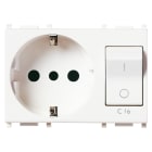 VIMAR SPA - VIW14276 PRESA 2P+T 16A P30 INTB+MT C16 BIANCO