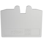 WAGO ITALIA SRL - WAG2050-1291 PIASTRA TERMINALE INTERMEDIA SPESSORE 1,