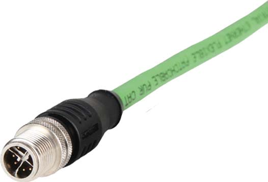 Metz - MEZ142M2X10010 Anschlussleitung M12 Stecker8-polig X-ko