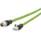 Metz - MEZ142M2X15700 Verbindungsleit. - RJ45 Stecker ger. 8-p