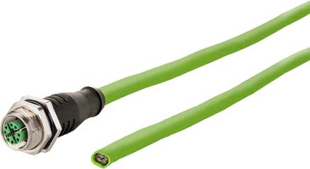 Metz - MEZ142M2X20050 Anschlussleitung M12 Buchse 8-polig X-ko