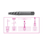 BM SPA - BMM014300018 Estrattori conici per viti e prigionieri destrorsi danneggiati in acciaio legato