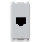 VIMAR SPA - VIW14320.SL PRESA RJ11 6/4 SILVER