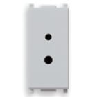 VIMAR SPA - VIW14331.SL Presa polarizzata 2P 6A 24V SELV Silver