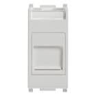 VIMAR SPA - VIW14337.C.SL Adattatore portello RJ45 Keystone Silver