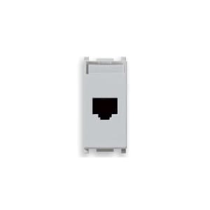 VIMAR SPA - VIW14339.6.SL PRESA RJ45 NETSAFE CAT6 UTP 110 SILVER