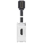 VIMAR SPA - VIW14346.H PRESA HDMI 2.1B CON CAVO A 90° BIANCO