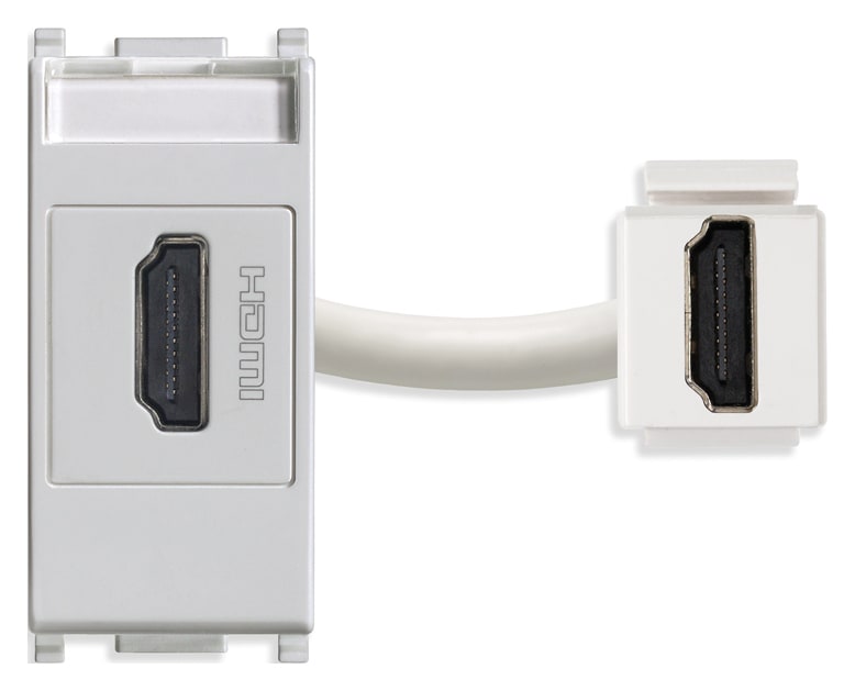 VIMAR SPA - VIW14346.SL PRESA HDMI 2.1B SILVER