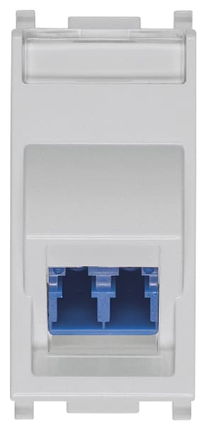 VIMAR SPA - VIW14350.LC.SL Presa ottica mono 9/125 LC Silver