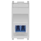 VIMAR SPA - VIW14350.LC.SL Presa ottica mono 9/125 LC Silver