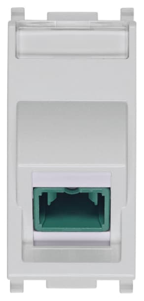 VIMAR SPA - VIW14350.SC.SL Presa ottica mono 9/125 SC Silver